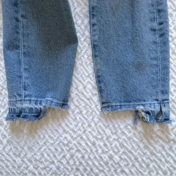 FRAME Le High Skinny Crop Jeans, Clarin, Rips Size 27 - Picture 8 of 16